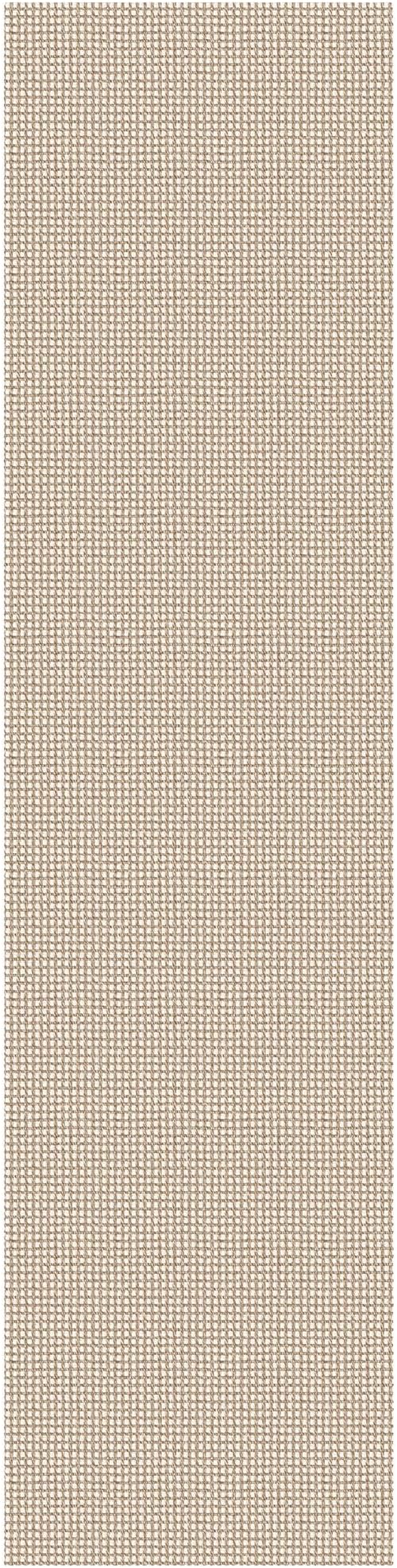 EARTHALL Woven Runner Rug 2x8 Ft Washable Runners for Hallways Cotton Non Slip Rubber Backed Kitchen Runner Braided Indoor Floor Carpet for Entryway, Hallway, Kitchen, Bedroom, Beige/Ivory