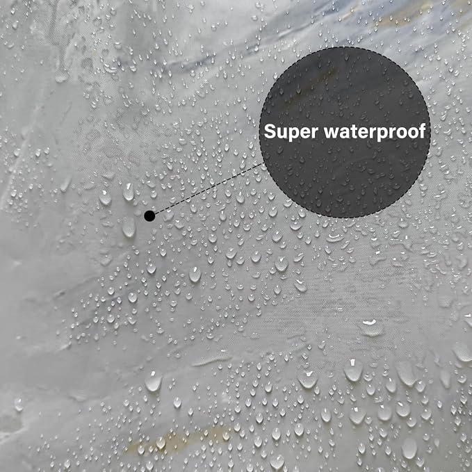 Plastic Shower Liner - Premium EVA 5G Shower Curtain Liner with Rustproof Grommets and 3 Weighted Magnets, Waterproof Shower Curtains for Bathroom (Marble, 72" x 72")