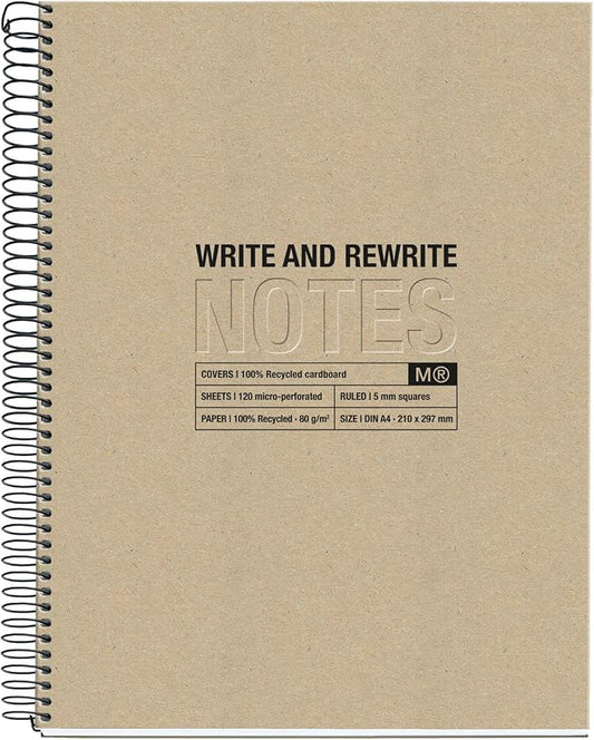 MIQUELRIUS Notebook Grid A4 Craft