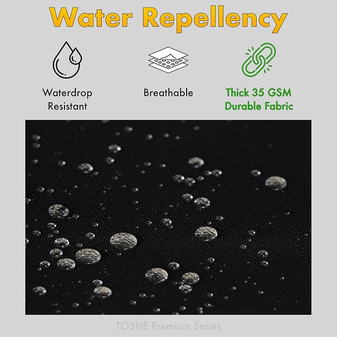 TOSHE Funny Apron Waterdrop Resistant Cotton Apron with adjustable Aprons for Women with Pockets 12 Color option Cooking (Black - Cool Daddy Play with Fire)