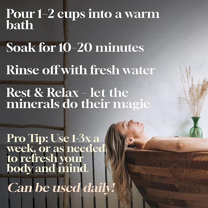 Dead Sea Warehouse – 100% Dead Sea Mineral Bath Salts – Great for Soothing Muscles Aches, Relaxation, Alleviate Skin Issues - Unscented - 18.5lbs (1 Box)