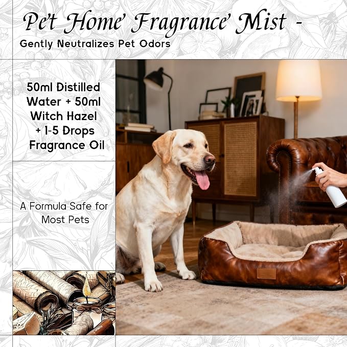 HIQILI Leather Fragrance Oil, Men's Scent for Car Air Freshener - 150ML | Suitable for Soap, Candle, Perfume Making, Long-Lasting Leather Scent, Pet Safe, Graduated Dropper Included