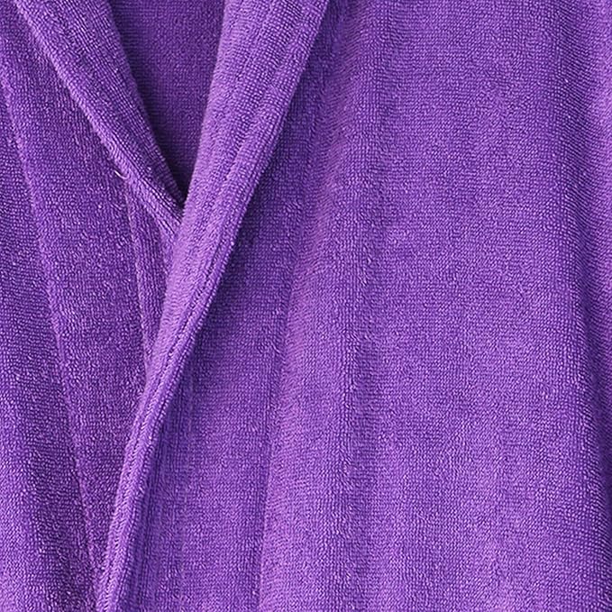 ZABER Bathrobe Mens,Pure Cotton Robe for Men,Thick Terry Cloth Bathrobe,Luxury Long Combed Men's Cotton Robe