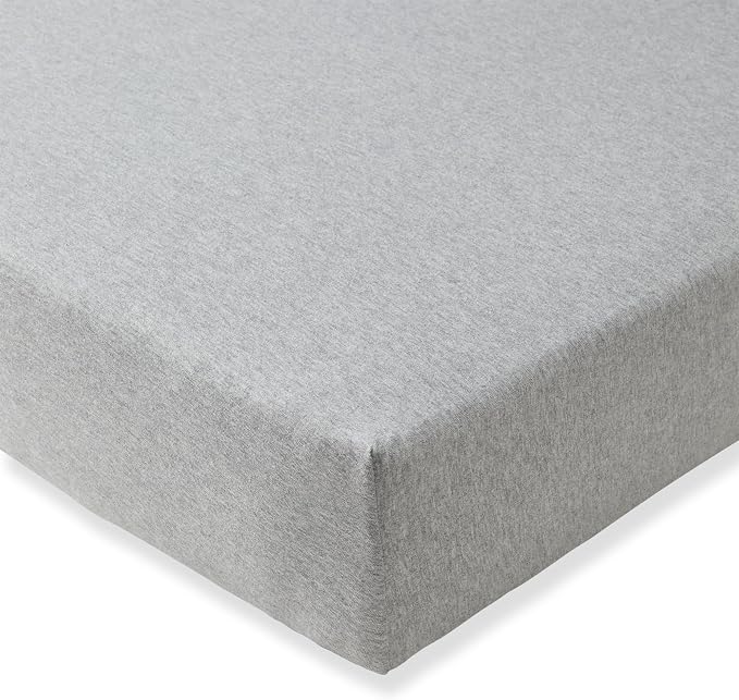 Burt's Bees Baby Organic Cotton Fitted Crib Sheet, Breathable Baby Bedding, Infant and Toddler Bed Sheet for Boys and Girls
