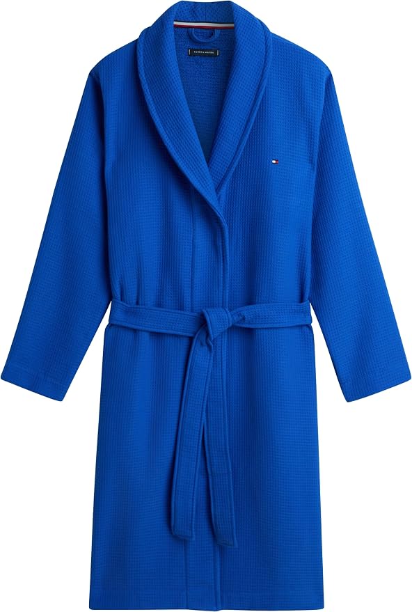 Tommy Hilfiger Um0um03524 Men's Waffle Bathrobe