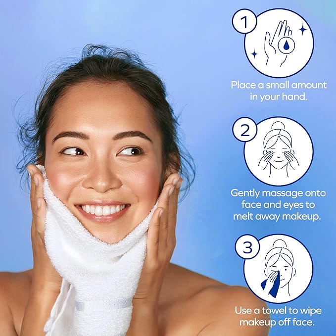 Albolene Moisturizing Cleanser & Makeup Remover Balm, Fragrance-Free Facial Cream for Cleansing & Hydration, Multi-Use Skincare for All Skin Types, No Harsh Chemicals, 12 oz (Pack of 2)