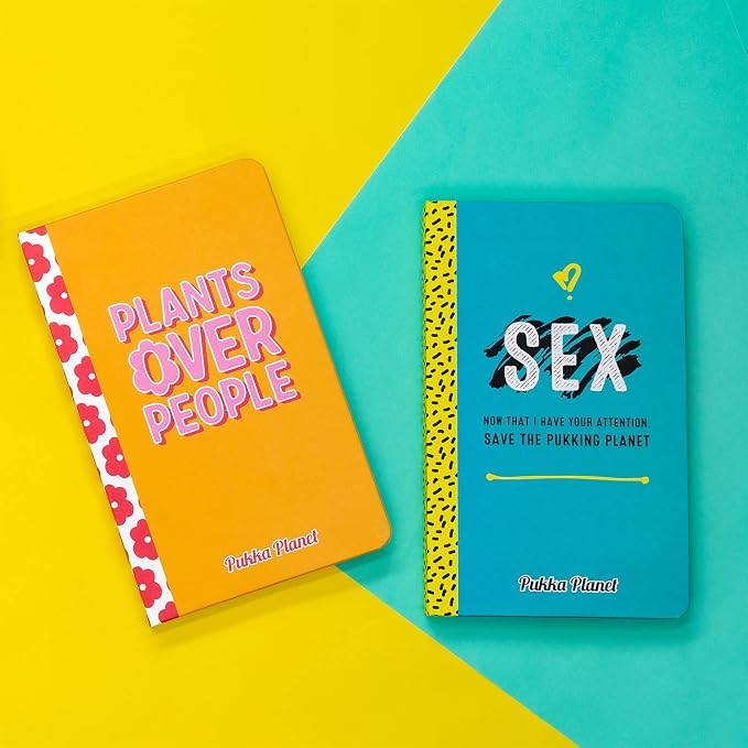 Pukka Pad, Pukka Planet A5 Soft Cover Notebook - Casebound Journal Featuring Acid-Free, Vegan Inks and Glue with Ethically Sourced Recycled Paper, 8.46 x 5.27in - Now I Have Your Attention