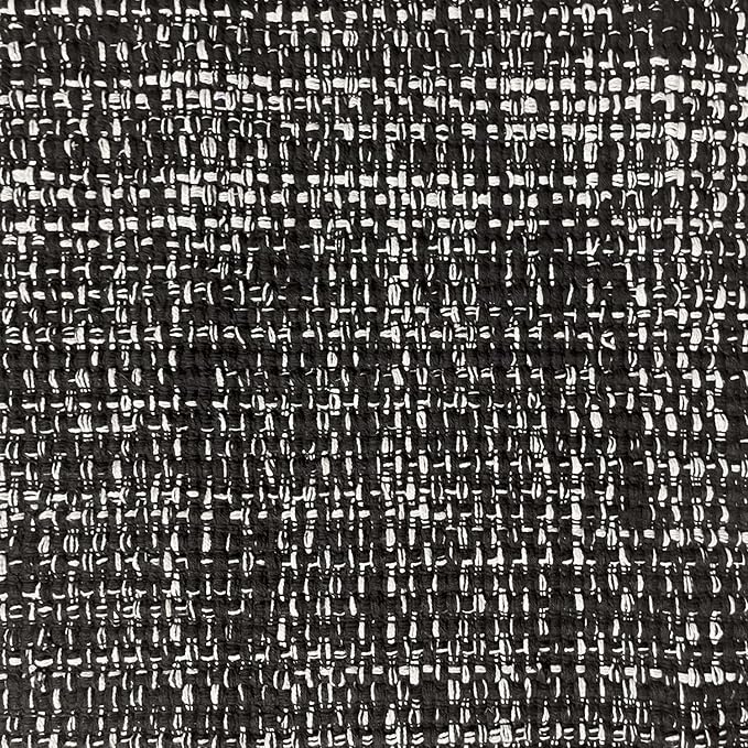 Chardin home Black & White Reversible Runner Rug, 2x5 feet Machine Washable Cotton Rug, Perfect for hallways, stairwell, Kitchen Bedroom