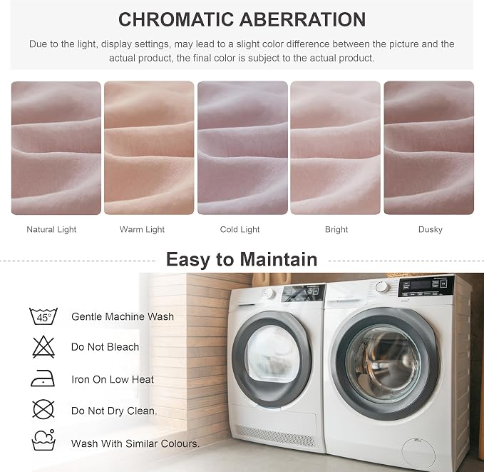 Simple&Opulence 100% Linen Duvet Cover Set, 3 PCS Natural French Flax Blush Pink Duvet Cover King Size, Breathable Soft Comfy Linen Bedding Comforter Cover with 2 Pillowcases(Blush Pink, 104"x92")