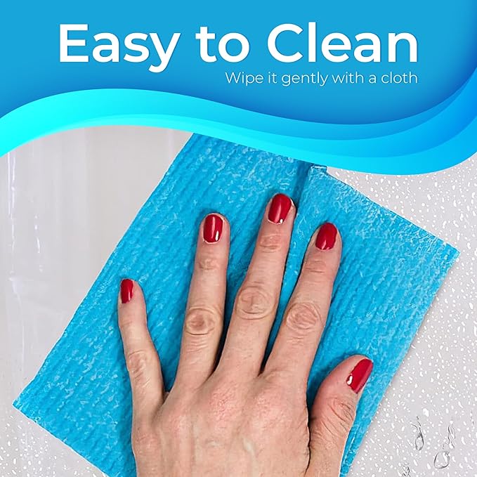 Fomaily Shower Curtain Liner - Water Resistant - PEVA - Non-Toxic - Eco-Friendly - No Chemical Odor - Rust Proof Grommets – 72x72