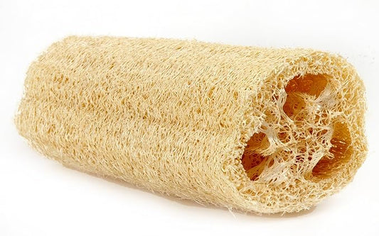 Natural Loofah Exfoliating Bath Sponge 6" by Spa Destinations for Men and Women Shower Experience Lufa Esponja by Spa Destinatins
