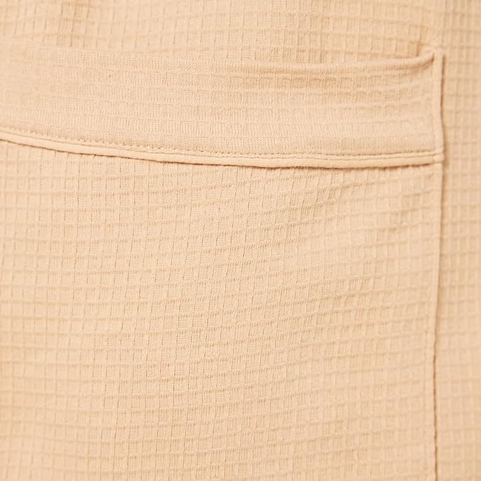 Amazon Essentials Women's Lightweight Waffle Full-Length Bath Robe with Pockets (Available in Plus Size)