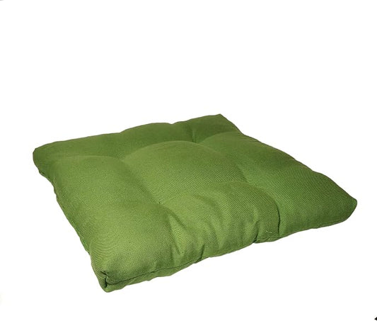 Green Hemp Fabric Dogs and Cats Bed Pillow with Hemp Filler - Pet Sleeping Mat - Comfy Kennel Pad - Large, Small, Standart (XXL 35x35")