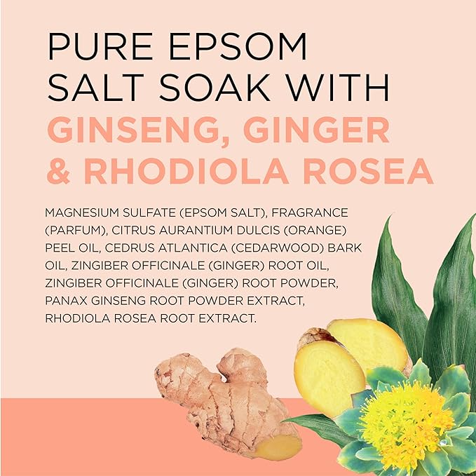 Dr Teal's Pure Epsom Salt, Stress Relief with Essential Oils, 3 lbs (Pack of 2)