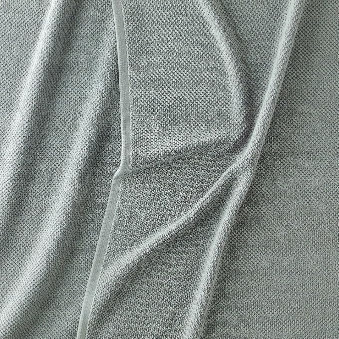 Organic Cotton Textured Towels - Lichen - 2 Bath Towels