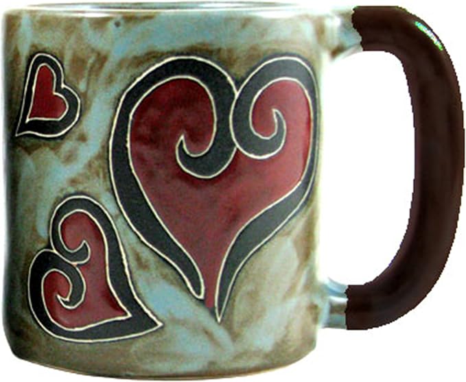 Mug - Hearts - 16 oz