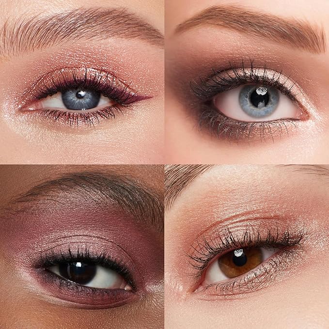 Neutral Eyeshadow Palette, Nude Eyeshadow Palette, Matte Eye Shadow Makeup Palette with Mirror, Long-Lasting Wear, Vegan, Cruelty-Free - 0.5oz