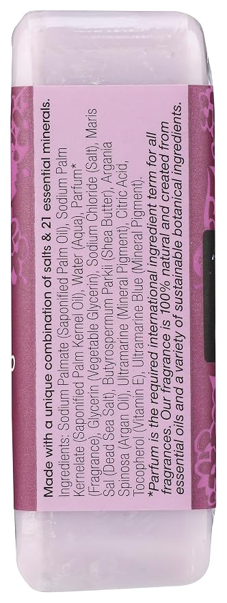 One With Nature Lilac Dead Sea Mineral Soap, 7 Ounce Bar