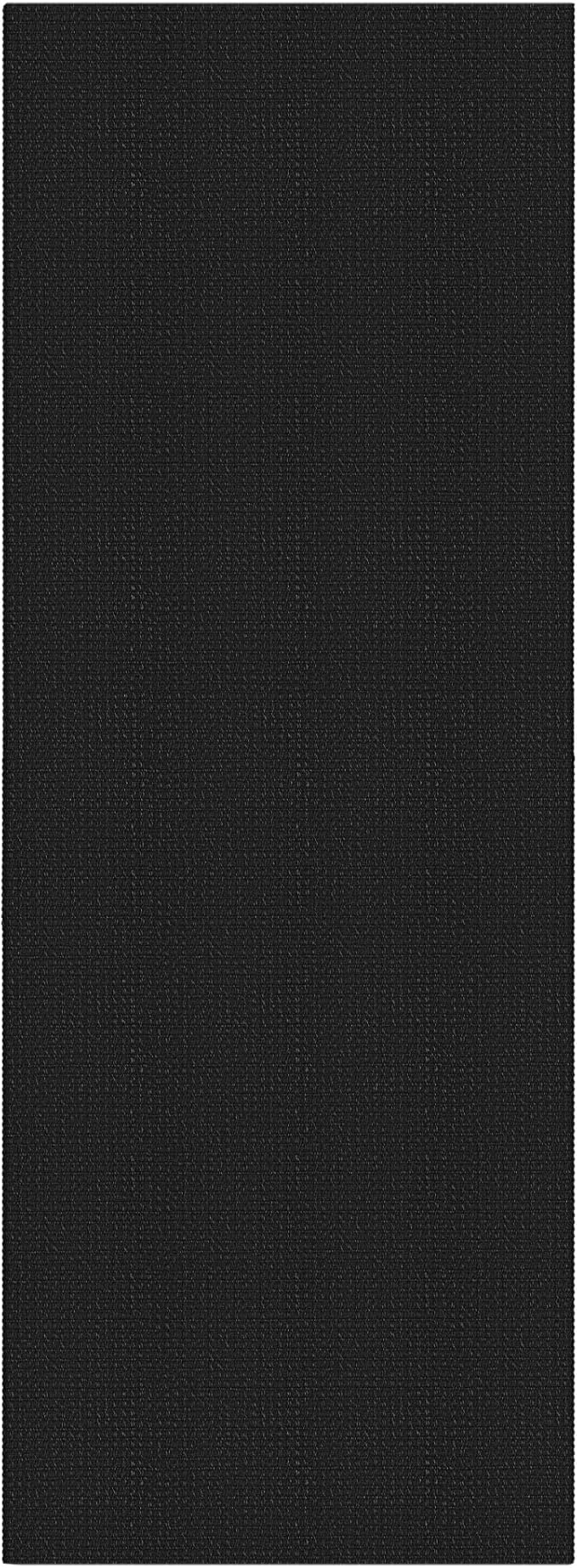 EARTHALL Runner Rug 3x12 Ft Washable Runners for Hallways Extra Long Woven Non Slip Entryway Runner Braided Kitchen Runner Indoor Outdoor Carpet Runners for Entryway, Hall, Foyers, Black/Grey