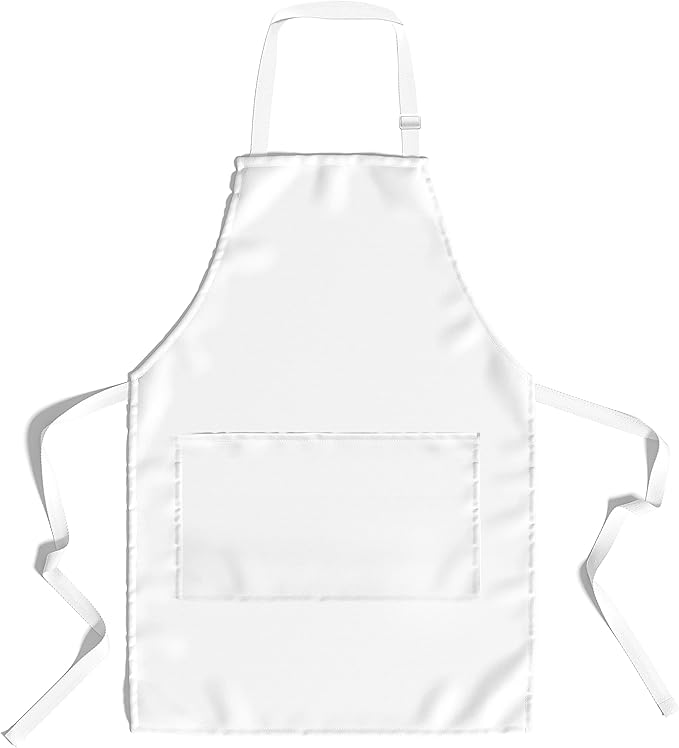Chefs Aprons | Cooking Baking Grilling for Home Restaurant | Premium Kitchen Aprons with Double Pocket for Men Women