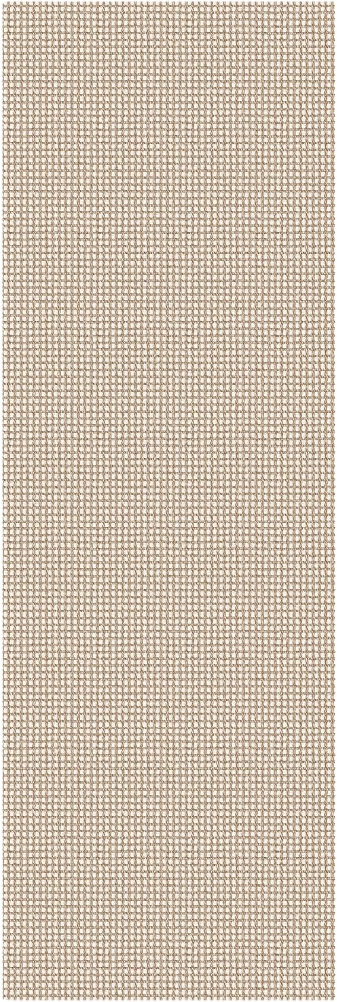 EARTHALL Woven Runner Rug 2x6 Ft Washable Runners for Hallways Cotton Non Slip Rubber Backed Kitchen Runner Braided Indoor Floor Carpet for Entryway, Hallway, Kitchen, Bedroom, Beige/Ivory