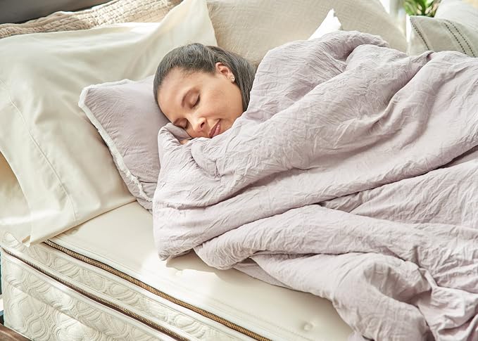 Naturepedic Organic Solid Latex Pillow - Standard Bed Pillow - Luxury Pillow for Comfortable Sleeping, Back Support and Neck Pain Relief - Sleeps Cooler & More Supportive Than Memory Foam Pillows