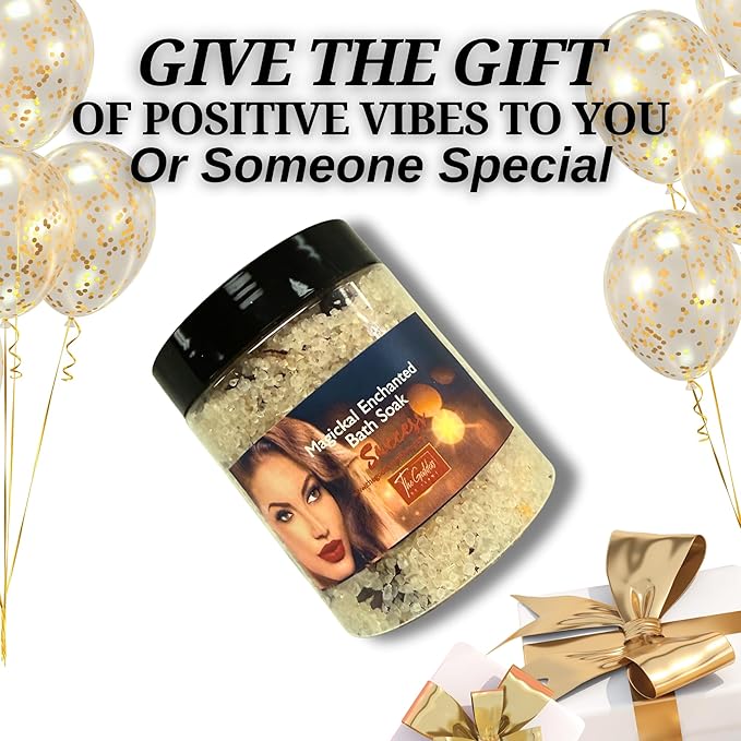 Success Bath Salts – Dead Sea Salt Bath Soak for Confidence, Motivation, Spiritual Cleansing & Ritual Use 12oz