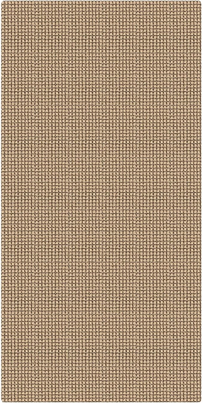 EARTHALL Woven Runner Rug 2x4 Ft Washable Runners for Hallways Cotton Non Slip Eentryway Runner Braided Indoor Floor Carpet for Kitchen, Hallway, Kitchen, Doormat, Orange/Tan/Brown