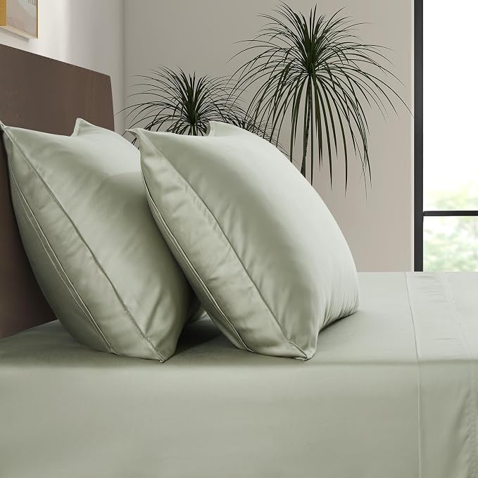 King Envelope Pillowcase Set | 100% Viscose | Organically Grown | Ultra Soft | Cooling | 2pcs [Willow]