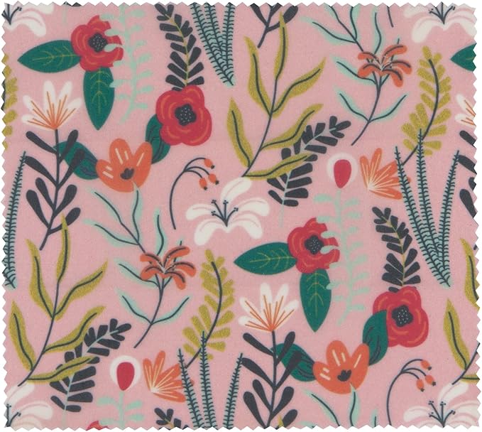 Ecologie Reusable Beeswax Food Storage Wrap Floral Print Set of 3 sizes