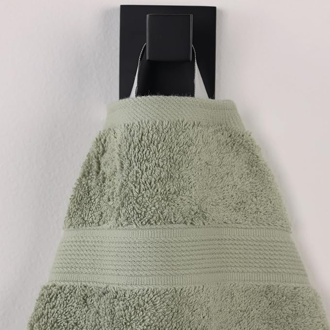 Superior 100% Organic Cotton 3-Piece Towel Set, Includes 1 Bath Towel, 1 Hand Towel, 1 Face Towel/Washcloth, Daily Use, Bathroom, Guest Bath, Absorbent, Home Essentials, Oregon Collection, Sage