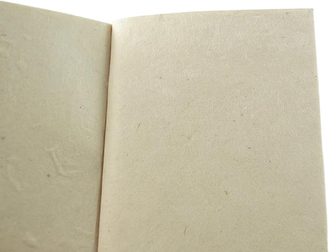 Nepali Companion Pocket Notebook with Handmade Paper and Vegetable-Dyed Cover, Vintage Composition Notebook for Office, School, and Home, 3.5x5 inch, Handcrafted in Nepal (Small, Sage)