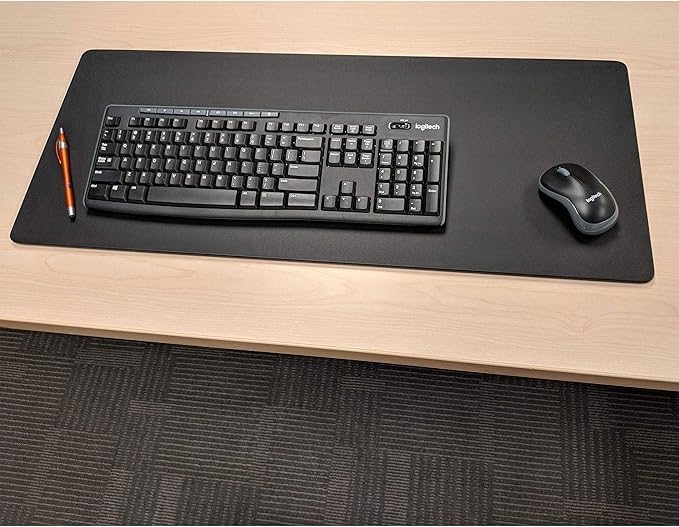 Dacasso Leather Desk Pad Without Side Rails
