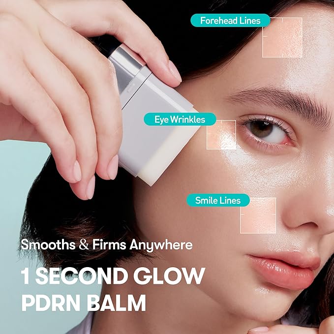 VT COSMETICS PDRN Essence Stick Balm, PDRN Collagen Multi Wrinkle Stick, All-in-One Eye & Neck Treatment, Glow Makeup Base & Face Treatment Balm, Plumping, Fine Lines (0.33 oz.)