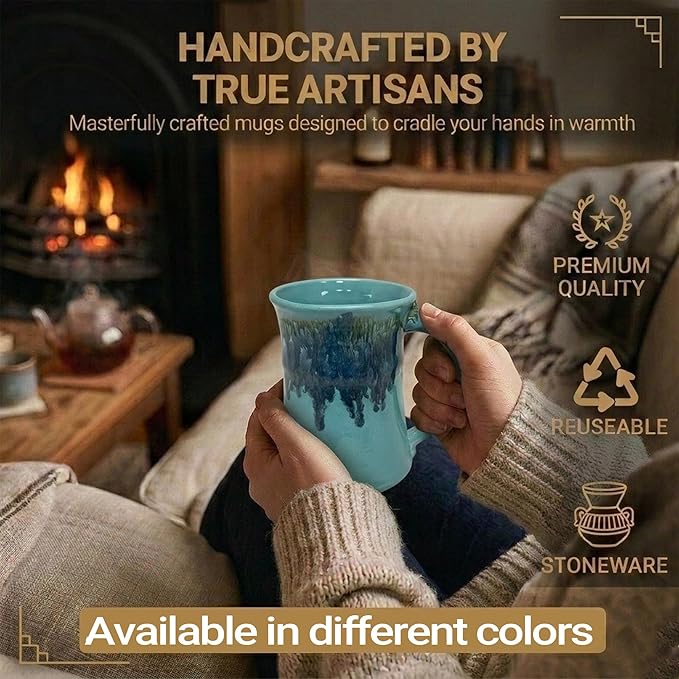 Clay in Motion Large Mug (Raging Rapid)