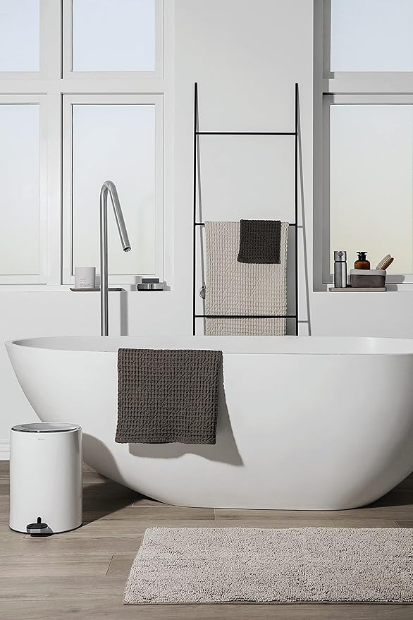 Blomus Caro Waffle Bath Towel Magnet (Charcoal) 20X39 / 50x100cm