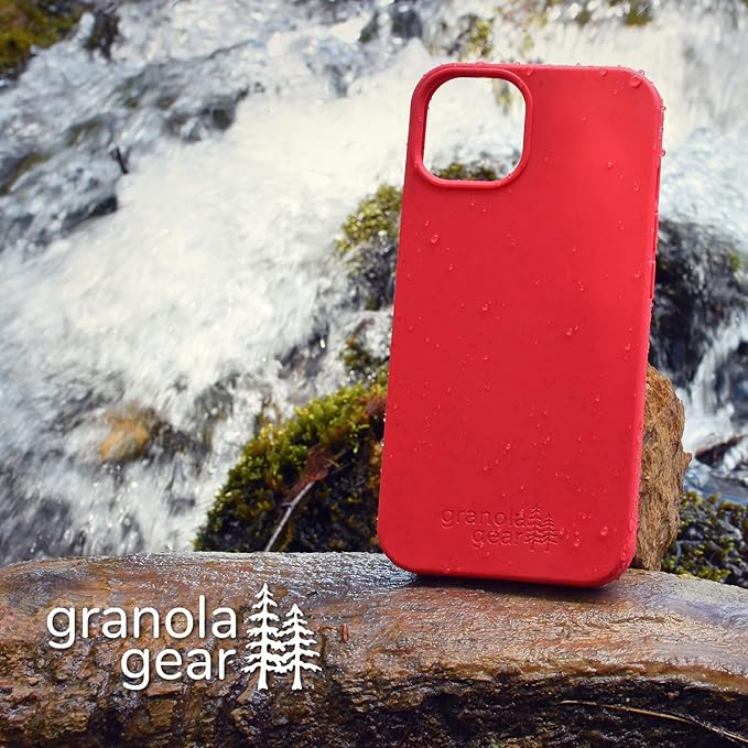 Eco by GranolaGear - Eco-Friendly Phone Case for iPhone 16 Plus - Biodegradable, Compostable, Plastic-Free, Made from Plants - Cajun Shrimp
