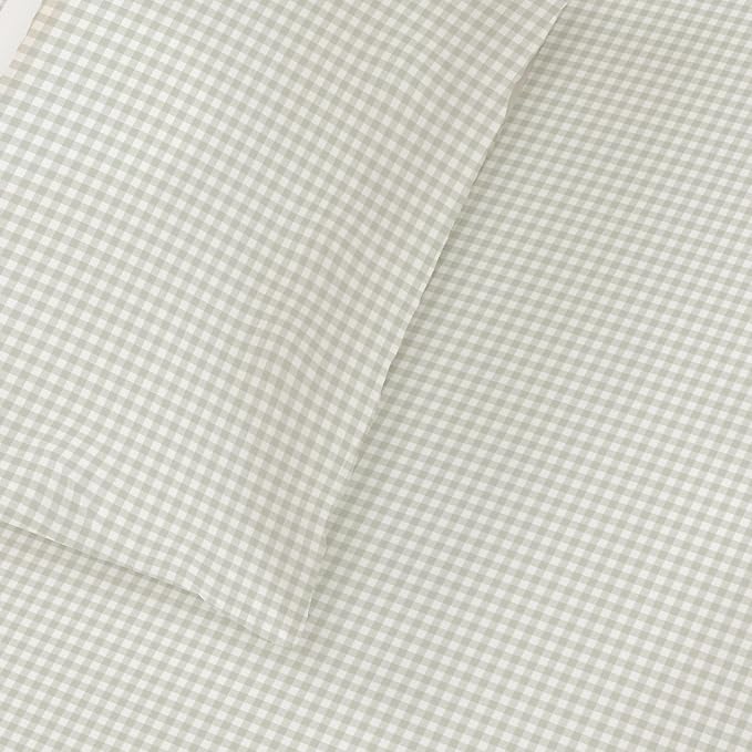 MakeMake Organics Organic Queen Fitted Sheet Set GOTS Certified Organic Cotton Fitted Sheet with Pillowcase Ultra Soft Non Toxic Breathable Hypoallergenic Colorful Neutral (Queen, Weaves)