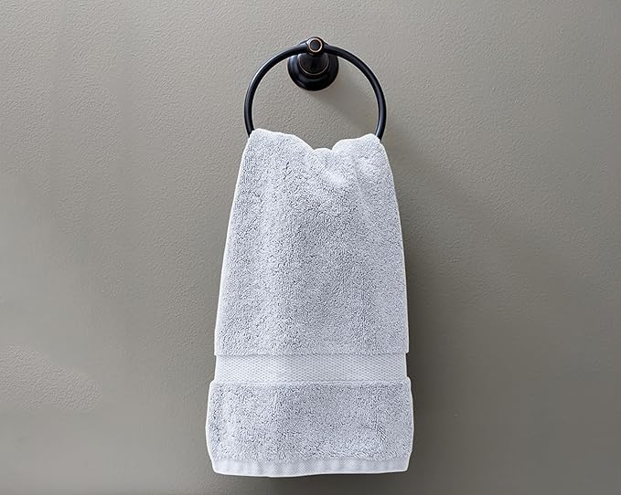 100% Organic Cotton Towels 650 GSM Plush Feather Touch Quick Dry Hand Towel, Pack of 24 GOTS Certified, Oeko-Tex Green Certified, Organic Cotton Hand Towel, 20"X30"