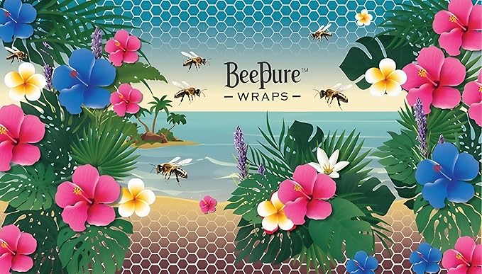 Reusable Beeswax Food Wrap Roll – Bees on Island