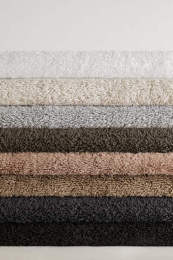 Blomus Riva Organic Terry Cloth Sauna Towel Bath Sheet - Tan - 100x200cm / 39x79in