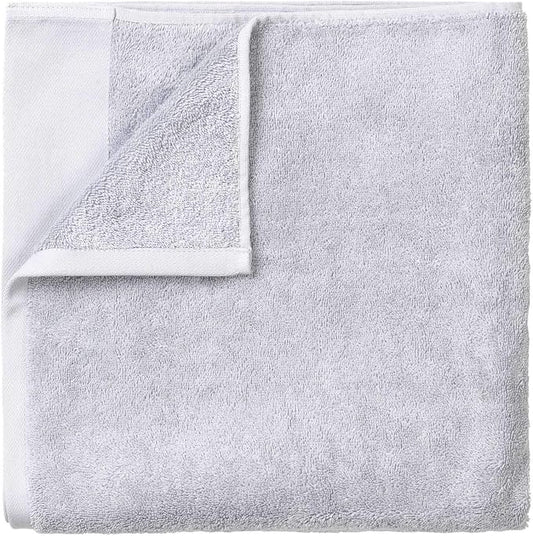 Blomus Riva Organic Terry Cloth Bath Towel Microchip (Light Grey) 28x55 / 70x140cm