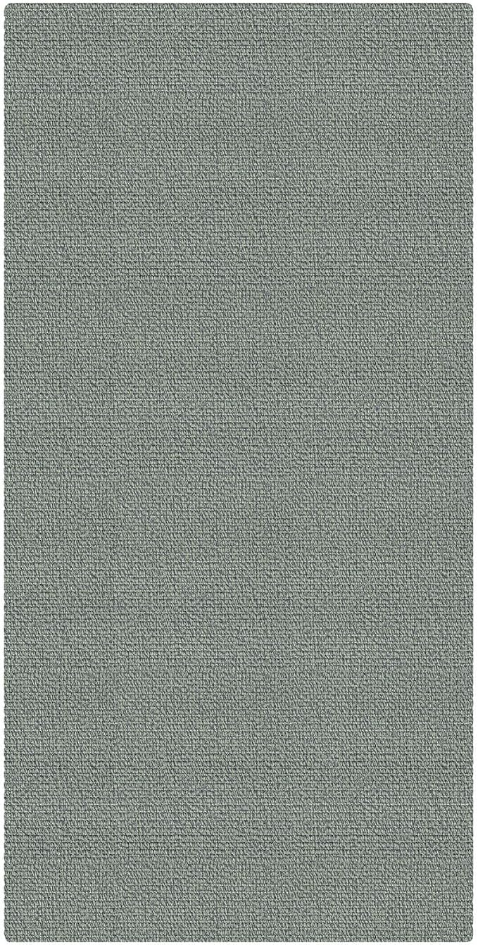 EARTHALL Washable Runner Rug 2x4 Ft Non Slip Runners for Hallways Cotton Rubber Backed Entryway Runner Braided Indoor Floor Runners Carpet for Entryway, Hallway, Kitchen, Bedroom, Green/Grey