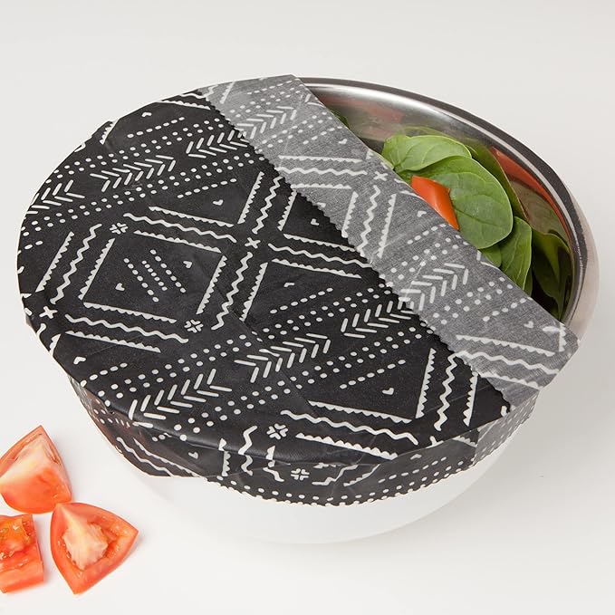 NOW DESIGNS Onyx Beeswax Wrap 3 Pack, 3 CT