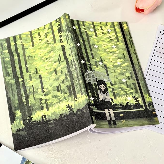 Recycled Notebook Professional Thickened Cardboard Multiple Format Pages and Smooth Writing for Students Professional Recycled Notebook