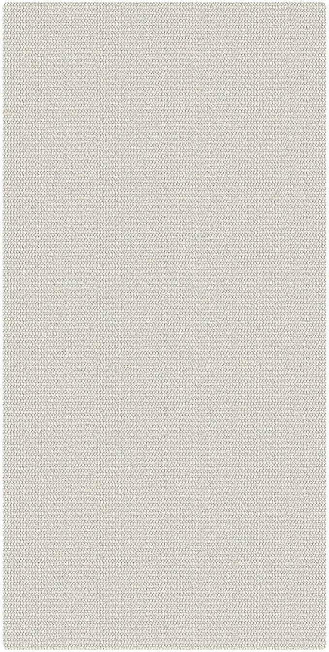 EARTHALL Washable Runner Rug 2x4 Ft Non Slip Runners for Hallways Cotton Rubber Backed Entryway Runner Braided Indoor Floor Runners Carpet for Entryway, Hallway, Kitchen, Bedroom, Cream/Grayish