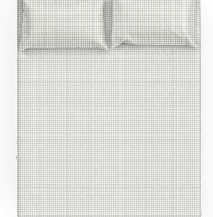 MakeMake Organics Organic Queen Fitted Sheet Set GOTS Certified Organic Cotton Fitted Sheet with Pillowcase Ultra Soft Non Toxic Breathable Hypoallergenic Colorful Neutral (Queen, Weaves)