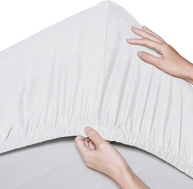 100% Organic Cotton Sheet Set, 500 Thread Count - GOTS Certified 28'' Deep Pockets - Easy Fit - Wrinkle Free -Breathable & Cooling Sheets(Royal Blue/King)