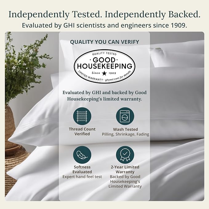 California Design Den Full Sheet Set Floral, 100% Organic Cotton Percale Sheets, Deep Pocket Full Sheets & Pillowcase Set - Floral