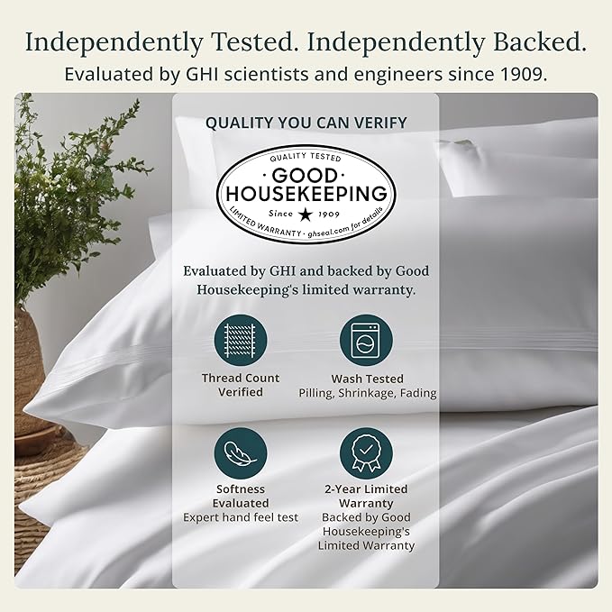 California Design Den Cal King Sheet Set - Certified 100% Egyptian Cotton Sheets California King Size, Soft Sateen, Deep Pockets, Durable Bedding - Ultimate Grey